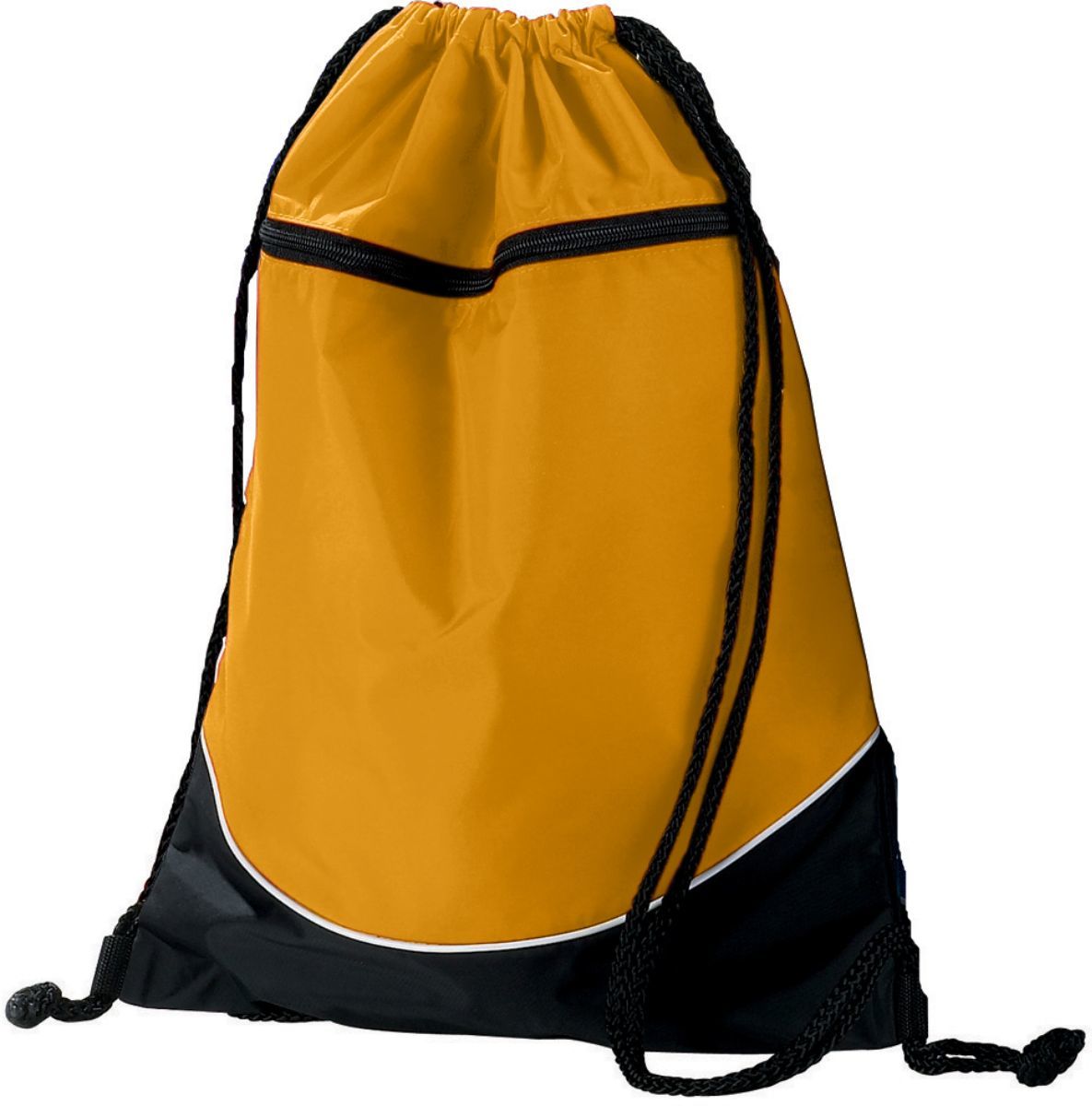 Augusta Tri-Color Drawstring Backpack Unisex Accessories Bags & Backpacks