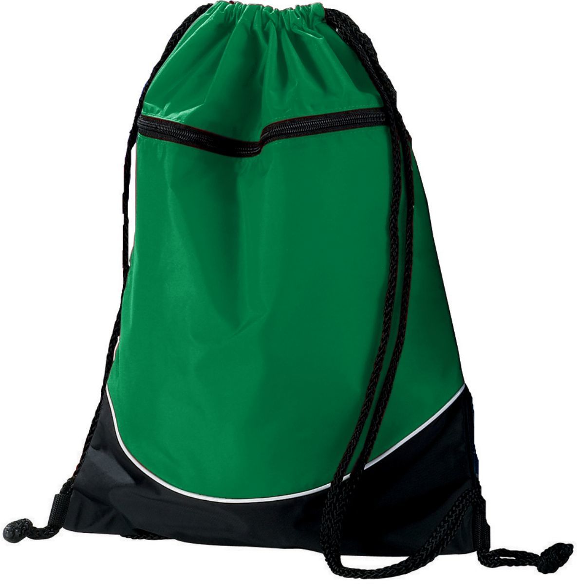 Augusta Tri-Color Drawstring Backpack Unisex Accessories Bags & Backpacks