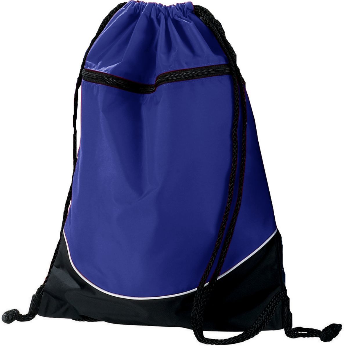 Augusta Tri-Color Drawstring Backpack Unisex Accessories Bags & Backpacks