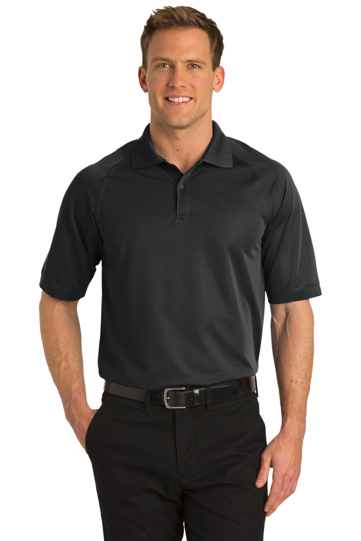 Port Authority Men's Tall Dry Zone Ottoman Polo. TLK525 Mens Apparel Shirts & Tops