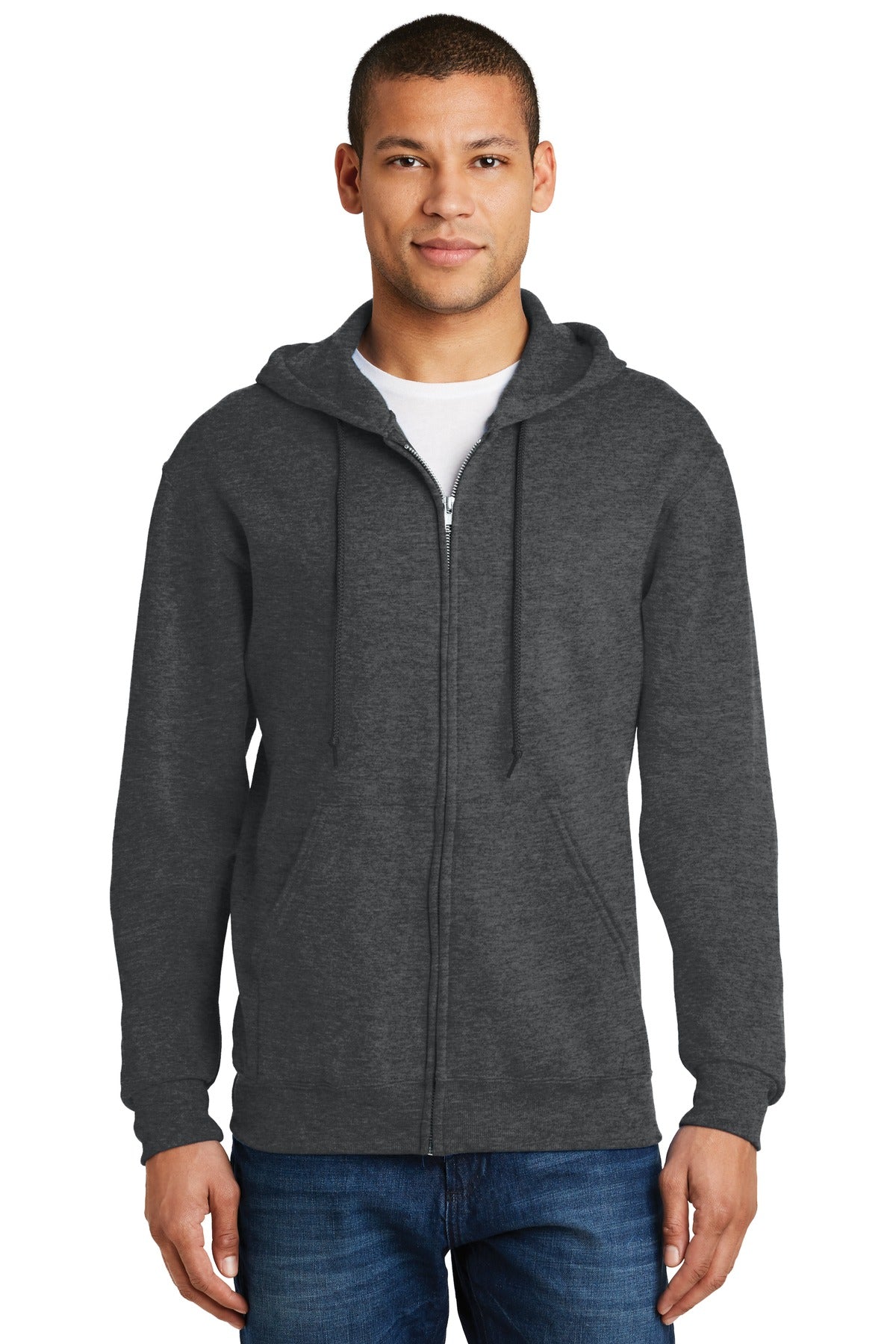 JERZEES Men's NuBlend Full-Zip Hooded Sweatshirt JERZEES