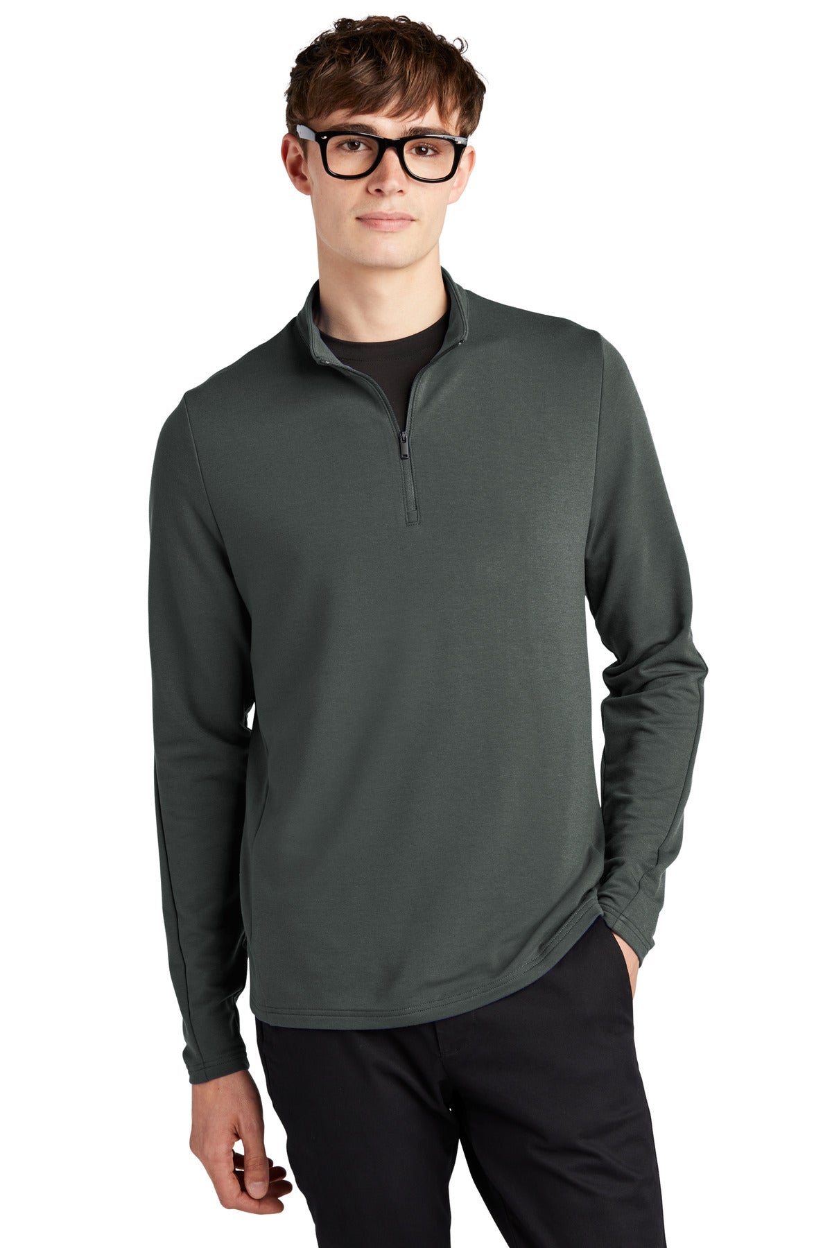 MERCER+METTLE Stretch 1/4-Zip Pullover MM3010 Mens Apparel Sweatshirts & Fleece