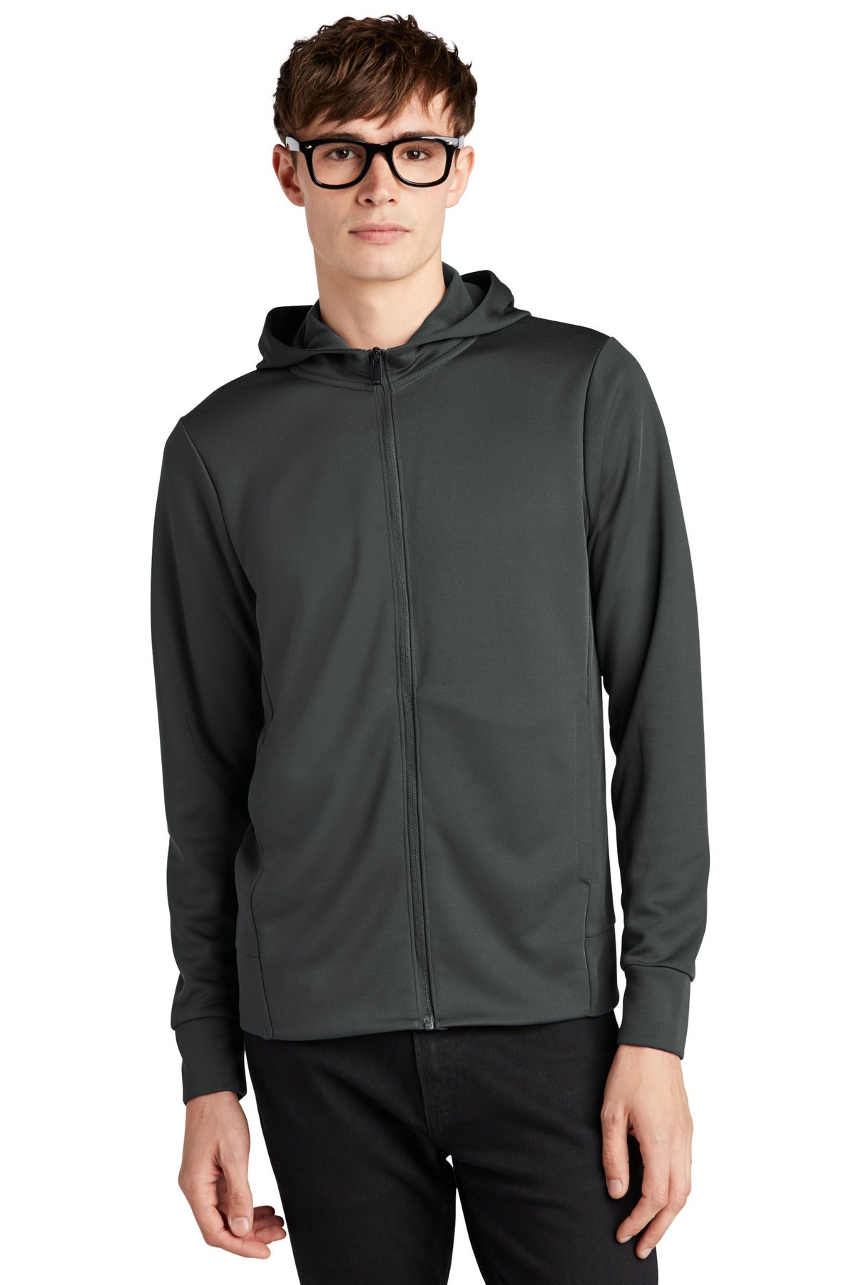 MERCER+METTLE Double-Knit Full-Zip Hoodie MM3002 Mens Apparel Jackets & Vests
