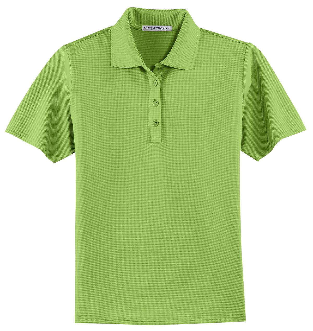 Port Authority Ladies Dry Zone Ottoman Polo. L525 Womens Apparel Shirts & Tops