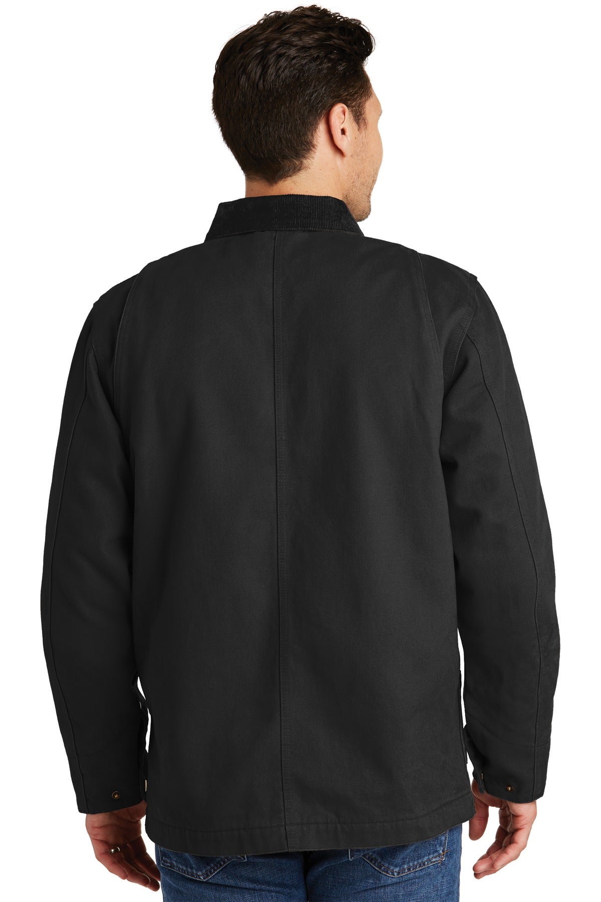 CornerStone Men's Washed Duck Cloth Chore Coat. CSJ50 Mens Apparel Jackets & Vests