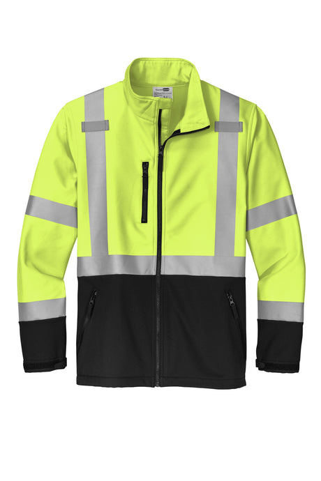 CornerStone Men's ANSI 107 Class 3 Soft Shell Jacket CSJ503 Mens Apparel Jackets & Vests