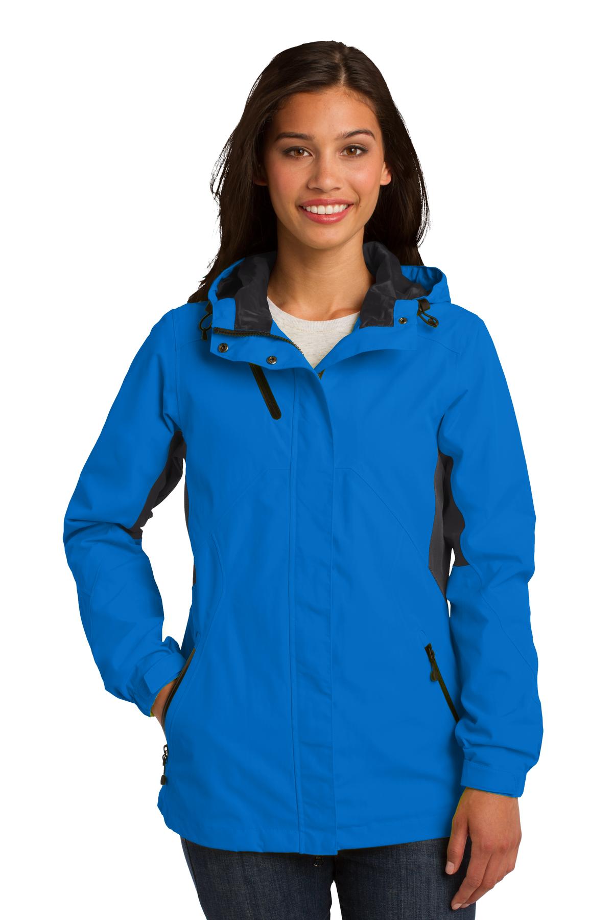 Port Authority Ladies Cascade Waterproof Jacket. L322 Womens Apparel Jackets & Vests