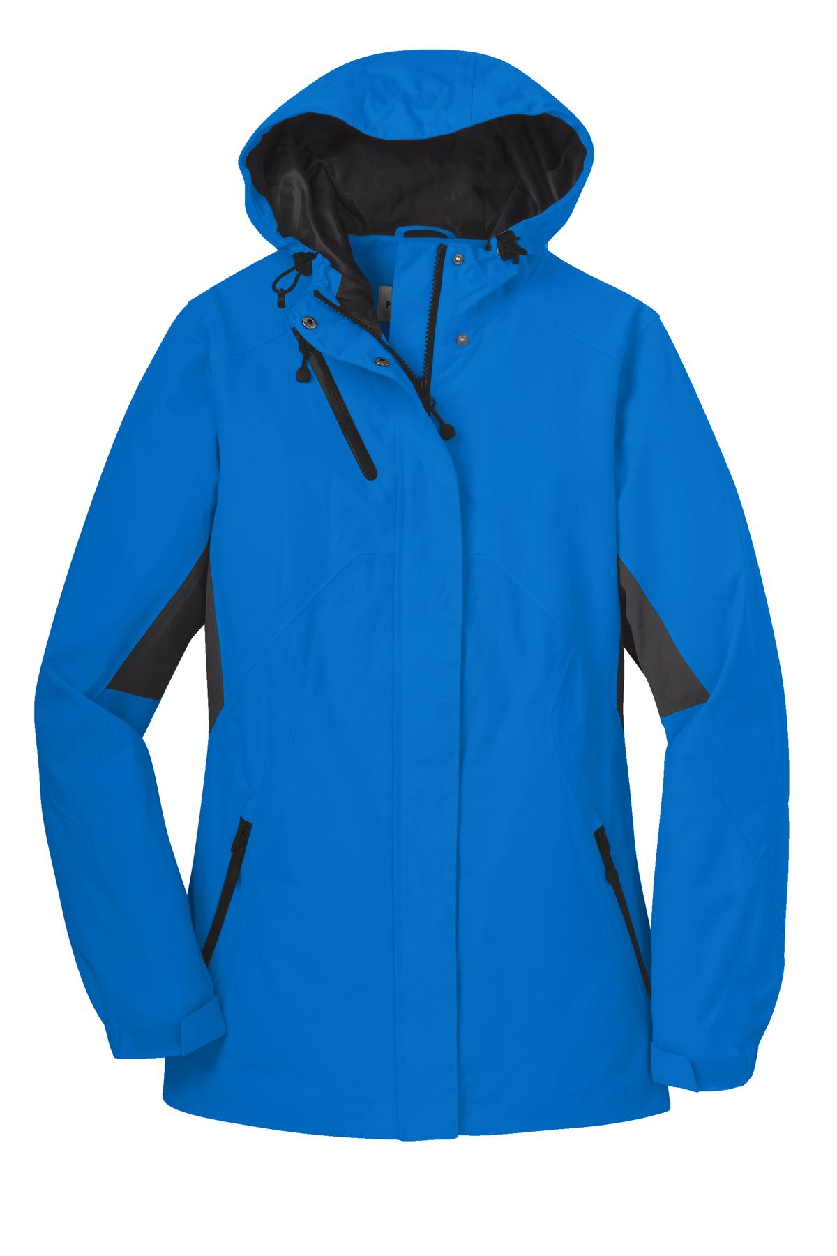 Port Authority Ladies Cascade Waterproof Jacket. L322 Womens Apparel Jackets & Vests