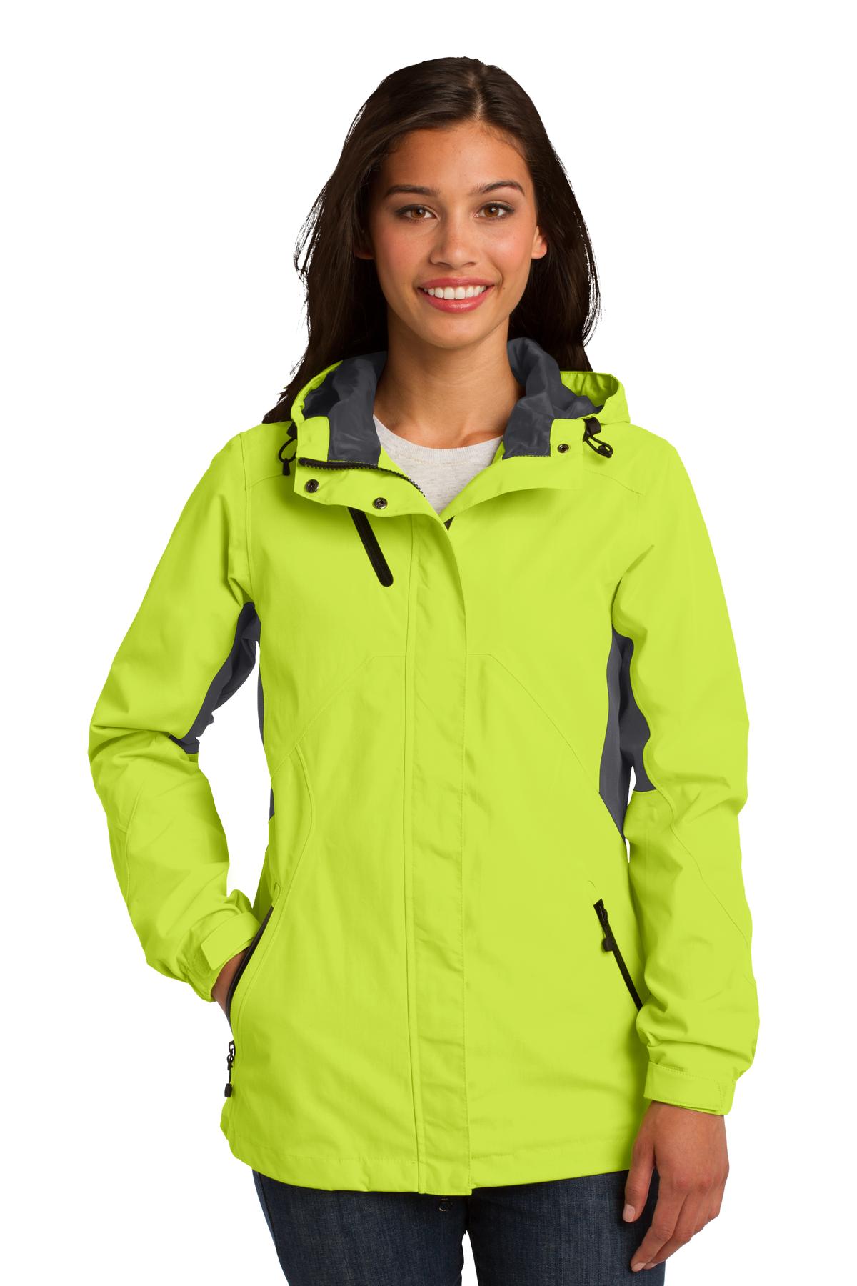 Port Authority Ladies Cascade Waterproof Jacket. L322 Womens Apparel Jackets & Vests