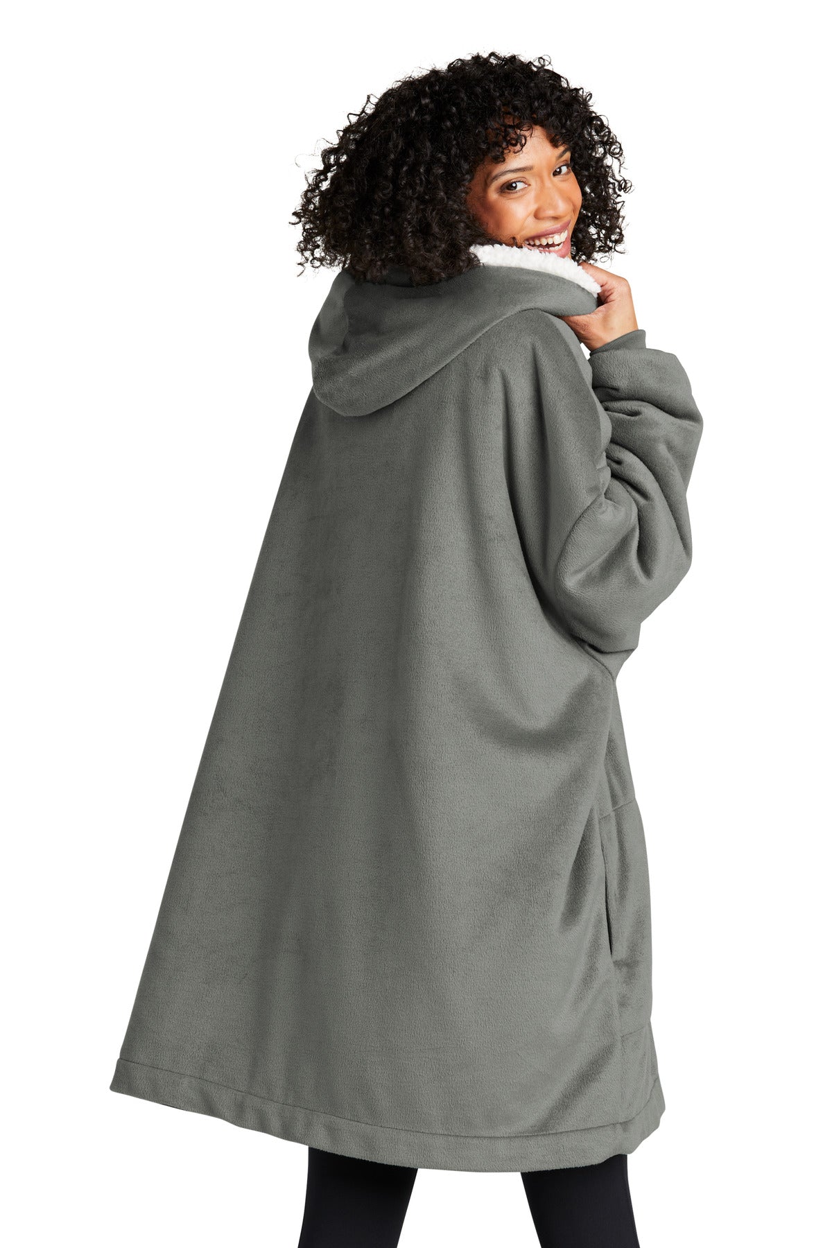 Port Authority Mountain Lodge Wearable Blanket. BP41 Unisex Accessories Blankets