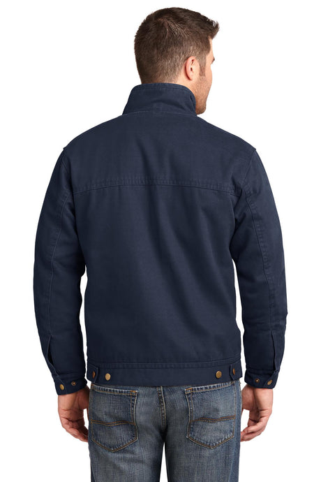 CornerStone Men's Washed Duck Cloth Flannel-Lined Work Jacket. CSJ40 Mens Apparel Jackets & Vests