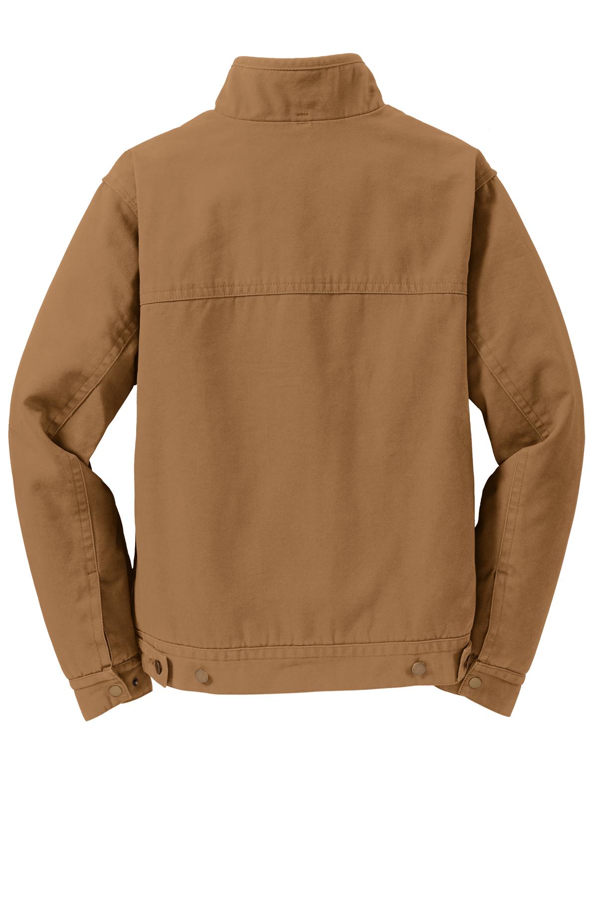 CornerStone Men's Washed Duck Cloth Flannel-Lined Work Jacket. CSJ40 Mens Apparel Jackets & Vests