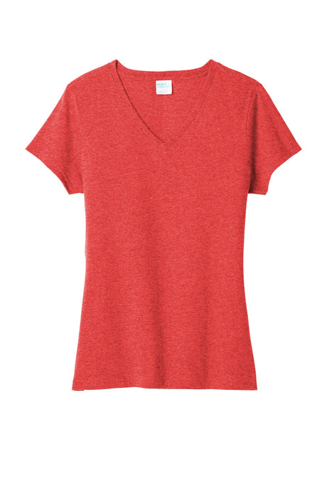 Port & Company Women's Tri-Blend V-Neck Tee Port & Company