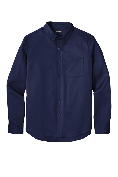 Port Authority Long Sleeve SuperPro React Twill Shirt. W808 2 of 2 Mens Apparel Shirts & Tops