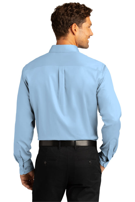 Port Authority Long Sleeve SuperPro React Twill Shirt. W808 2 of 2 Mens Apparel Shirts & Tops