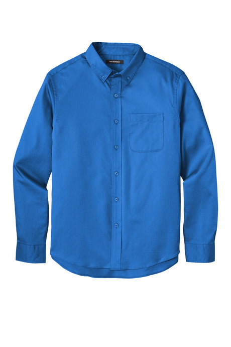 Port Authority Long Sleeve SuperPro React Twill Shirt. W808 2 of 2 Mens Apparel Shirts & Tops