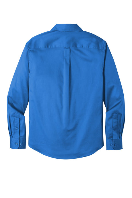 Port Authority Long Sleeve SuperPro React Twill Shirt. W808 2 of 2 Mens Apparel Shirts & Tops