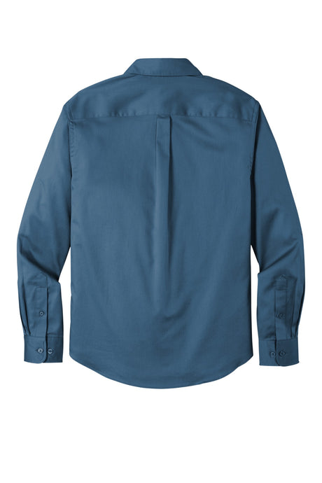 Port Authority Long Sleeve SuperPro React Twill Shirt. W808 2 of 2 Mens Apparel Shirts & Tops