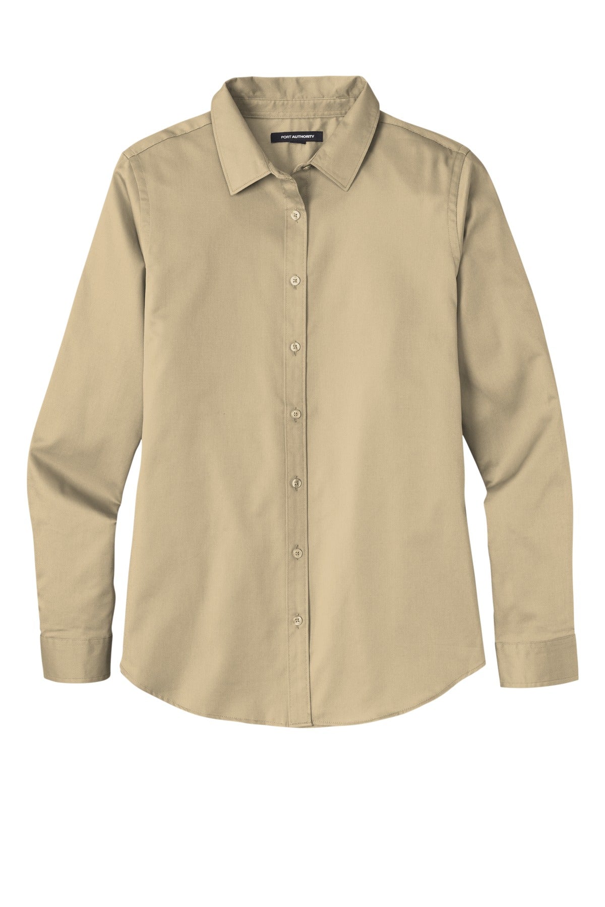 Port Authority Ladies Long Sleeve SuperPro ReactTwill Shirt. LW808 Womens Apparel Shirts & Tops