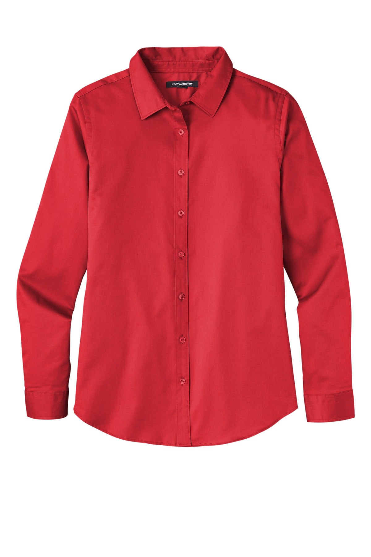 Port Authority Ladies Long Sleeve SuperPro ReactTwill Shirt. LW808 Womens Apparel Shirts & Tops