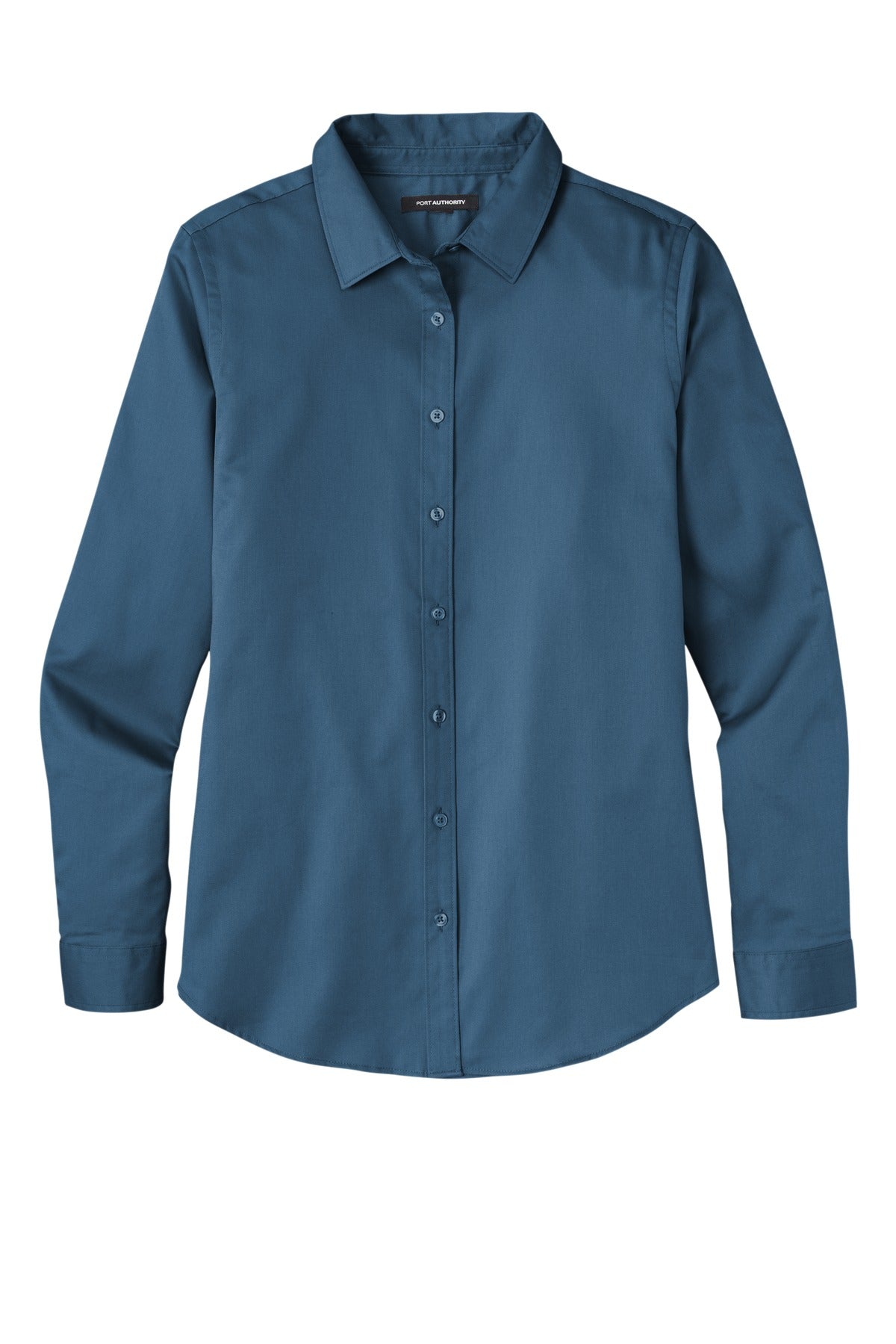 Port Authority Ladies Long Sleeve SuperPro ReactTwill Shirt. LW808 Womens Apparel Shirts & Tops