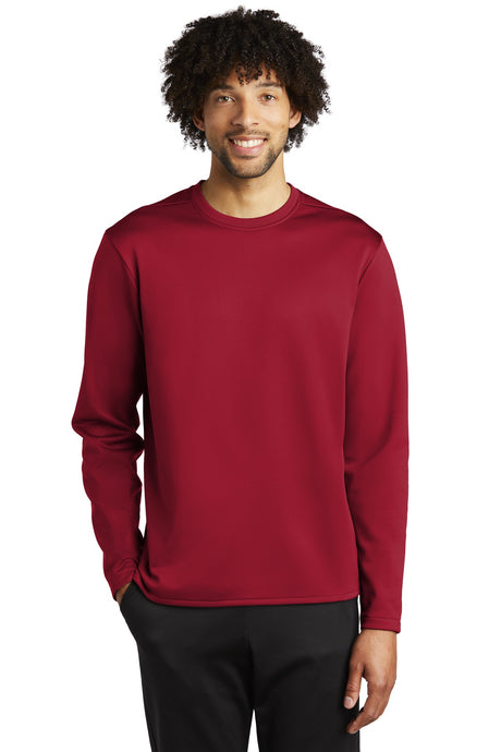 Sport-Tek Men's Sport-Wick Fleece Pullover Crew Mens Apparel Sweatshirts & Fleece