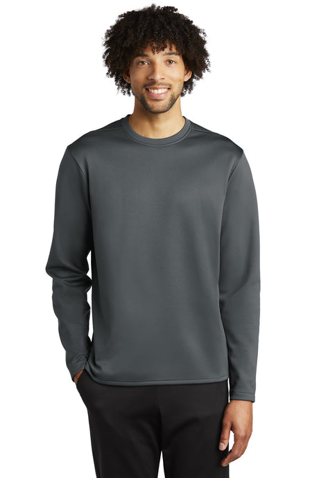 Sport-Tek Men's Sport-Wick Fleece Pullover Crew Mens Apparel Sweatshirts & Fleece