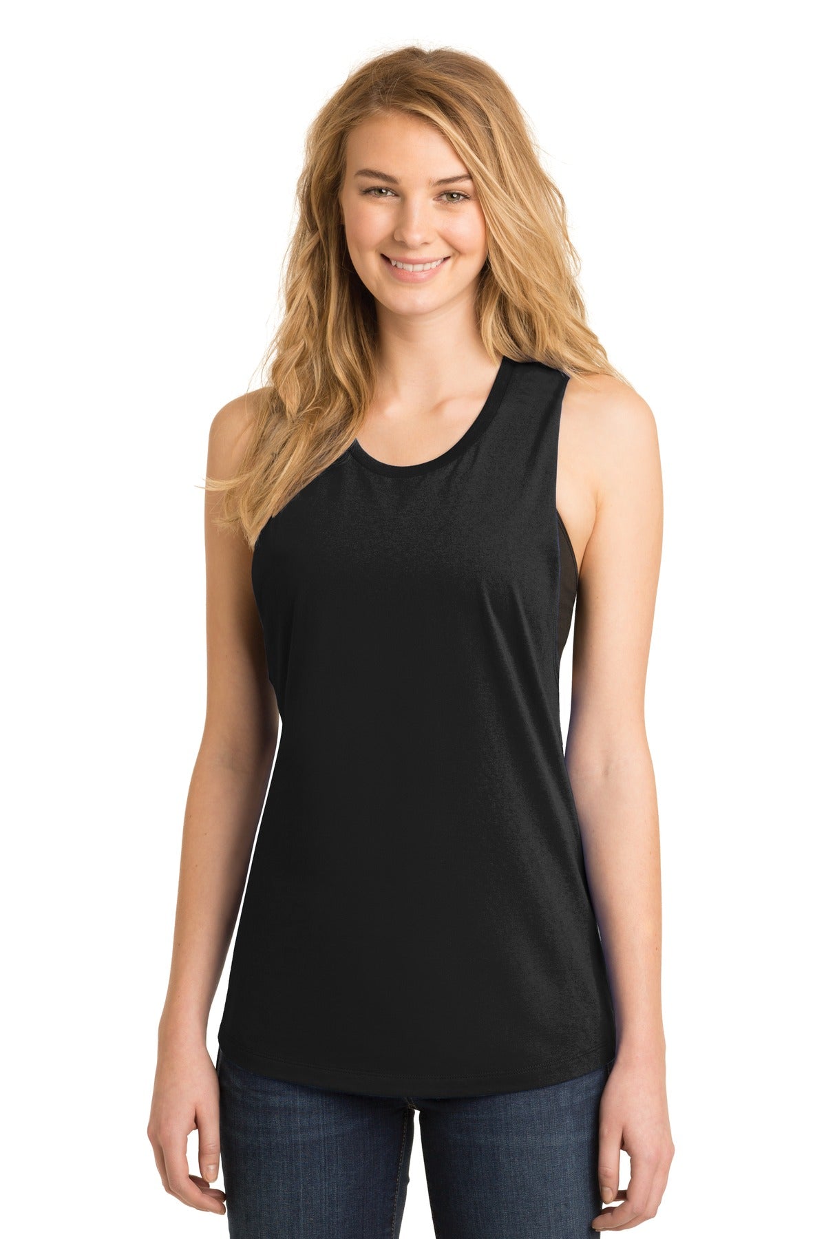 District Women's Fitted V.I.T. Festival Tank. DT6301 Womens Apparel Shirts & Tops