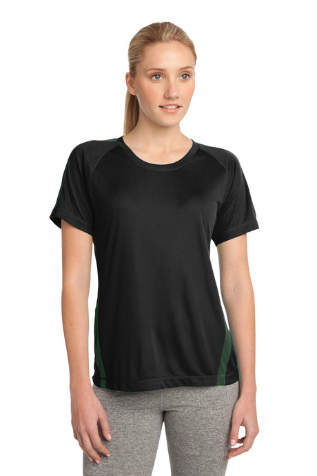 Sport-Tek Women's Colorblock PosiCharge Competitor Tee LST351 Womens Apparel Shirts & Tops