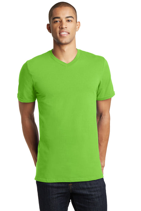 District - Young Mens The Concert Tee V-Neck DT5500 Mens Apparel Shirts & Tops