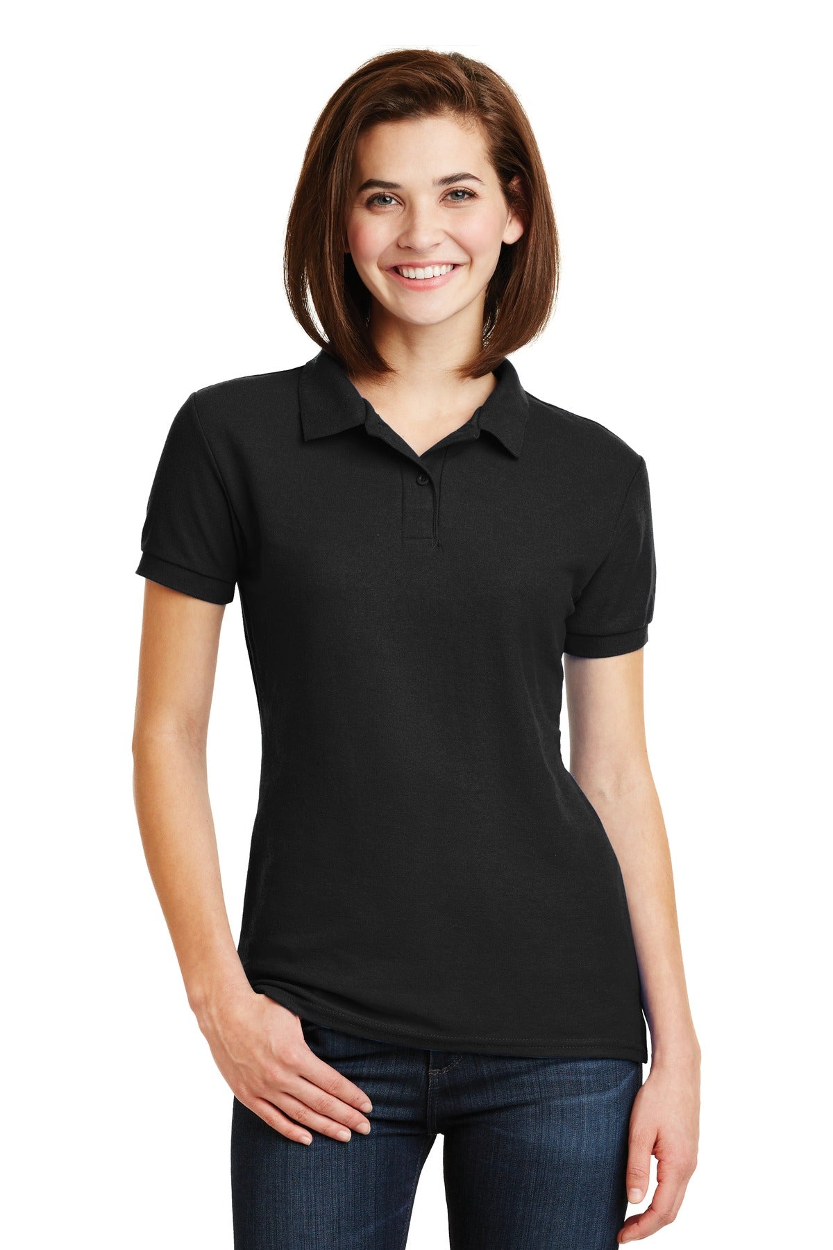 Gildan Women's DryBlend 6-Ounce Double Pique Sport Shirt Womens Apparel Shirts & Tops