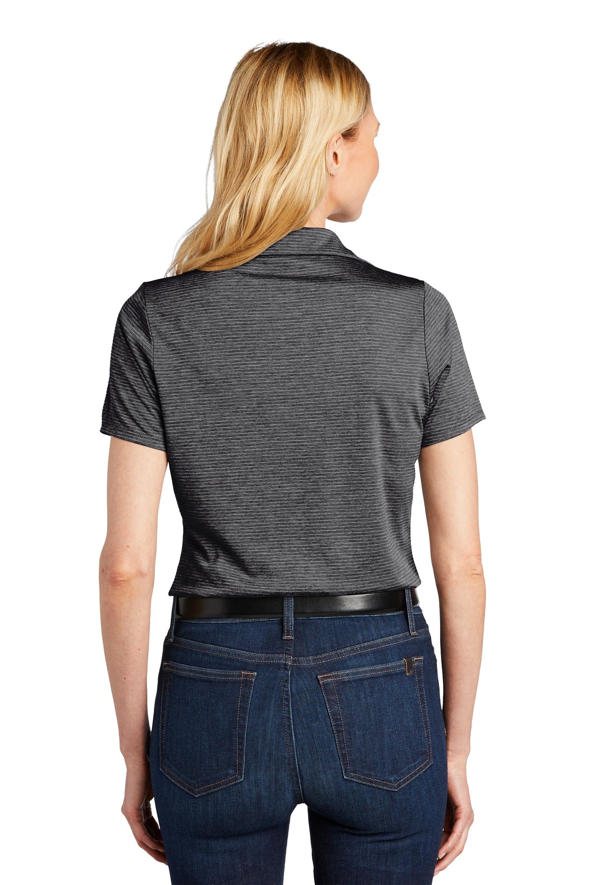 Port Authority Ladies Shadow Stripe Polo. LK585 Womens Apparel Shirts & Tops