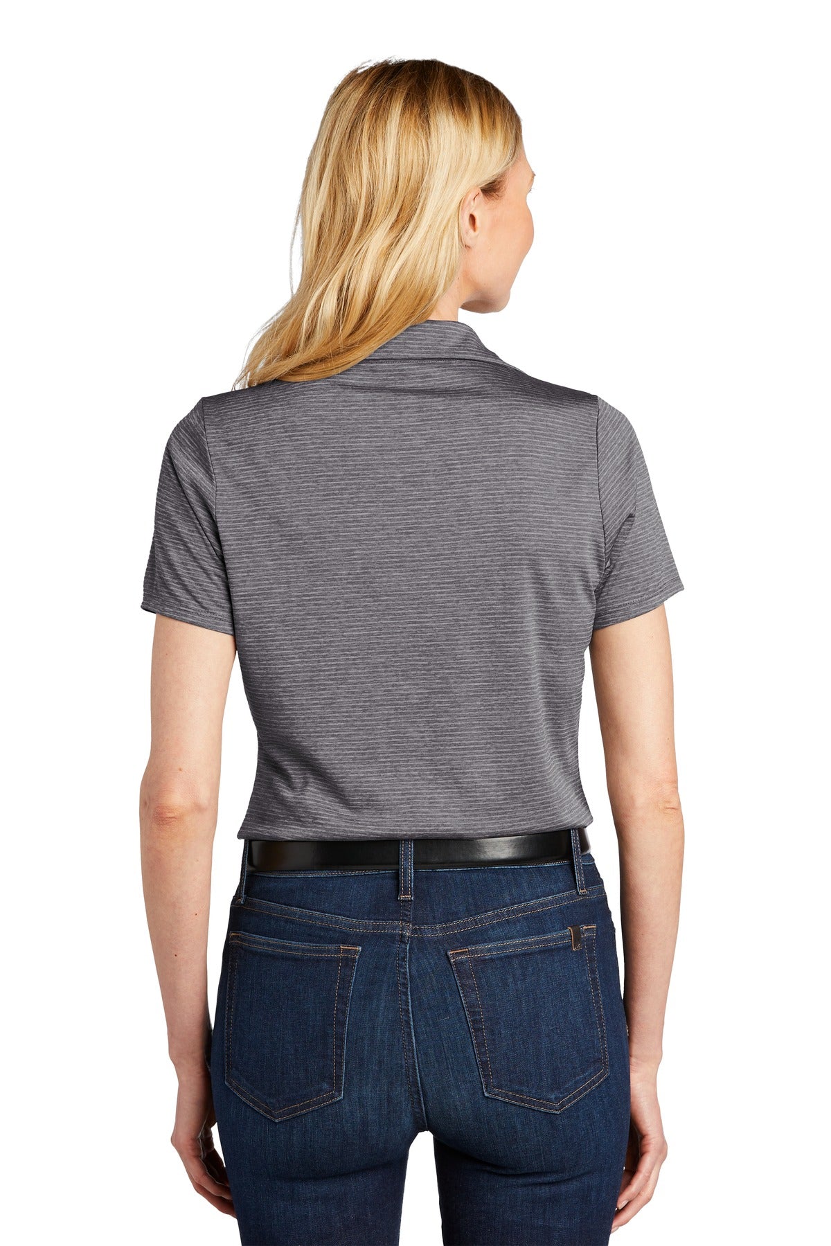 Port Authority Ladies Shadow Stripe Polo. LK585 Womens Apparel Shirts & Tops