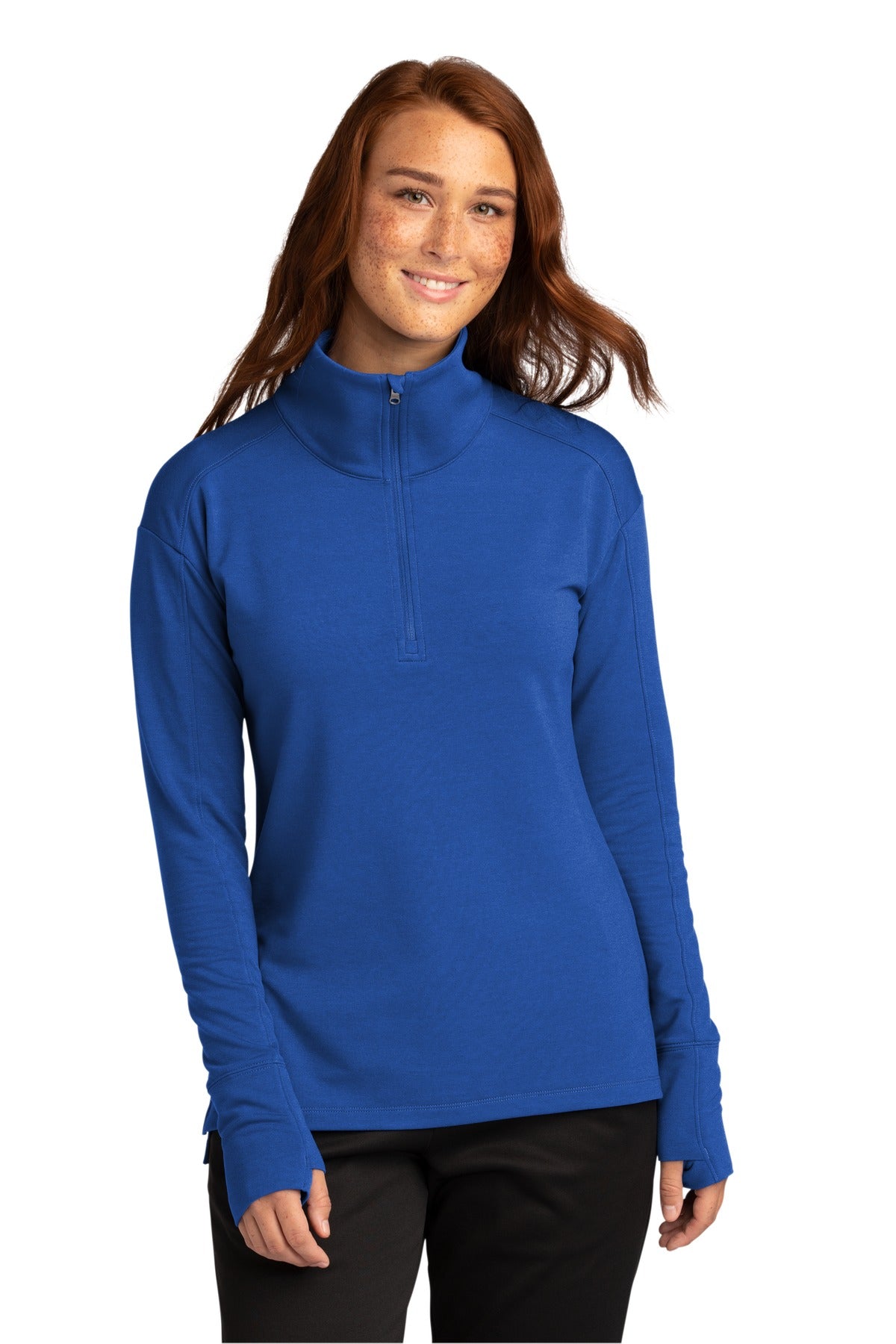 Sport-Tek Women's Sport-Wick Flex Fleece 1/4-Zip Womens Apparel Sweatshirts & Fleece