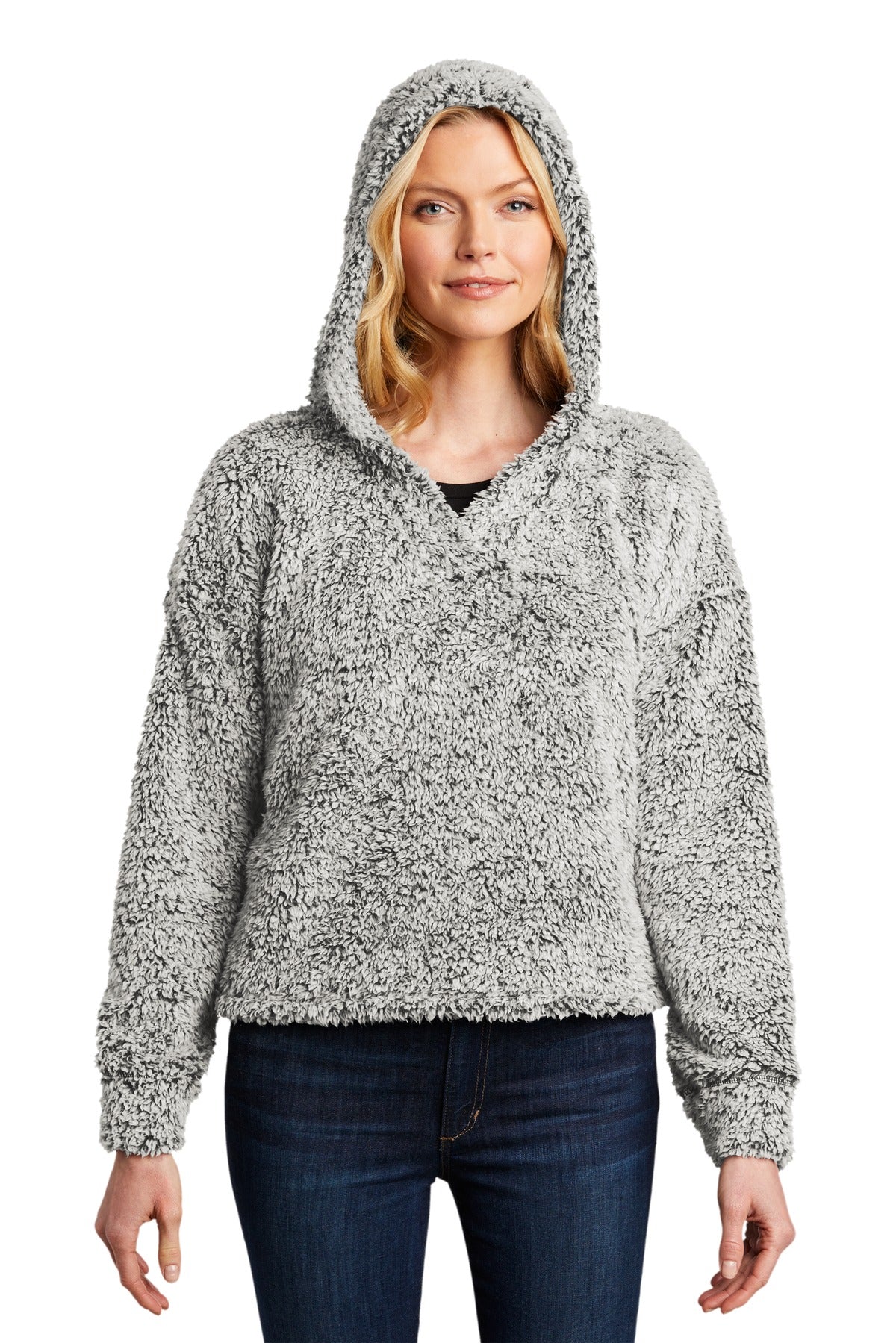 Port Authority Women's Cozy Fleece Hoodie. L132 Womens Apparel Sweatshirts & Fleece