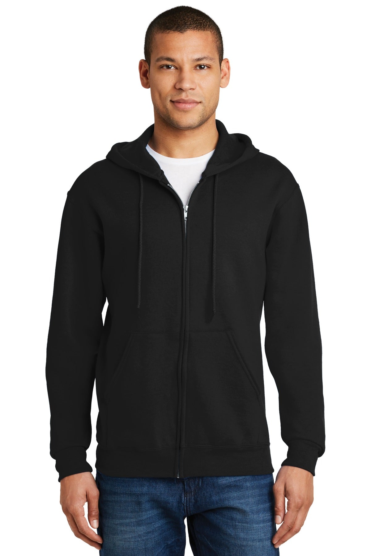 JERZEES Men's NuBlend Full-Zip Hooded Sweatshirt JERZEES