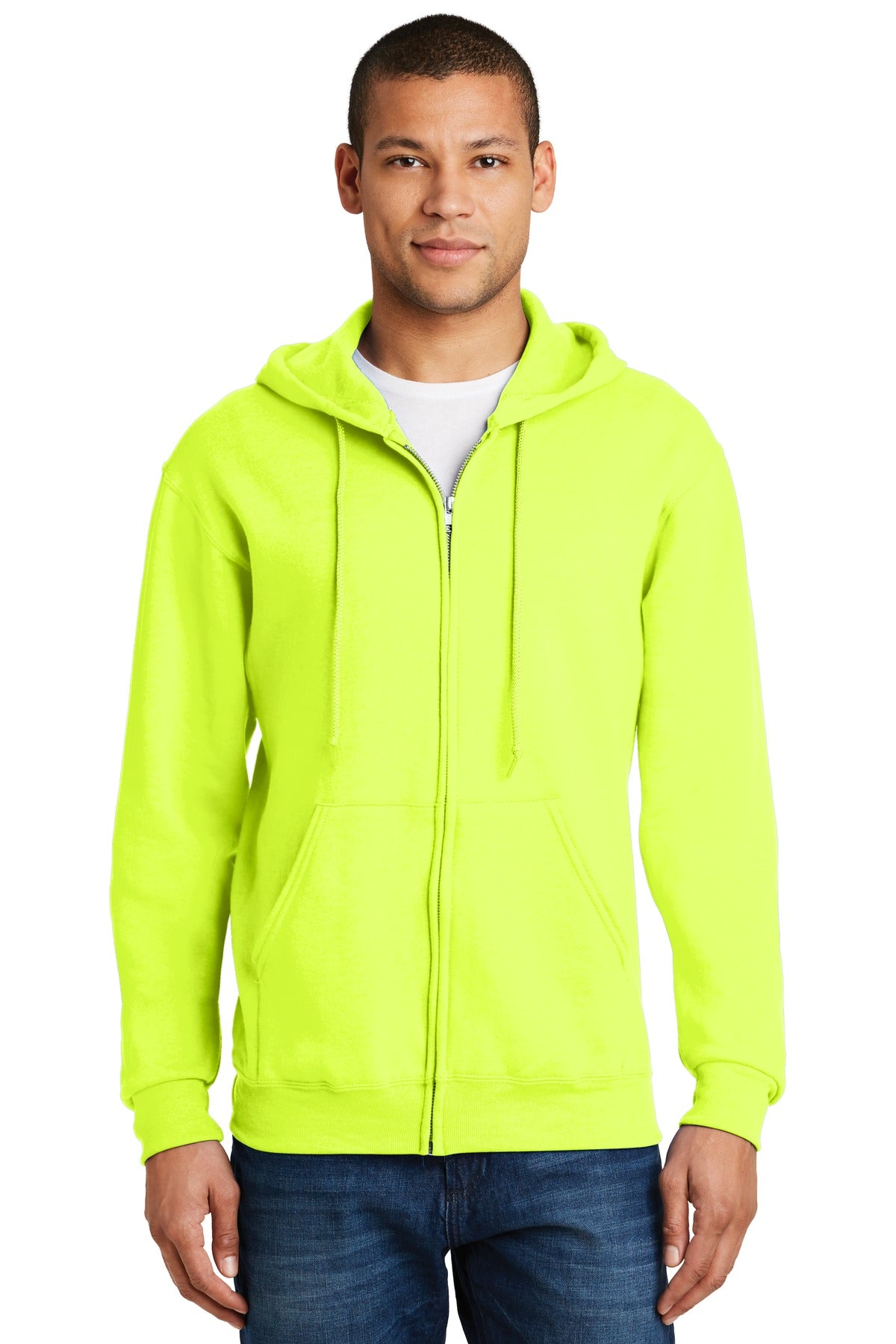 JERZEES Men's NuBlend Full-Zip Hooded Sweatshirt JERZEES