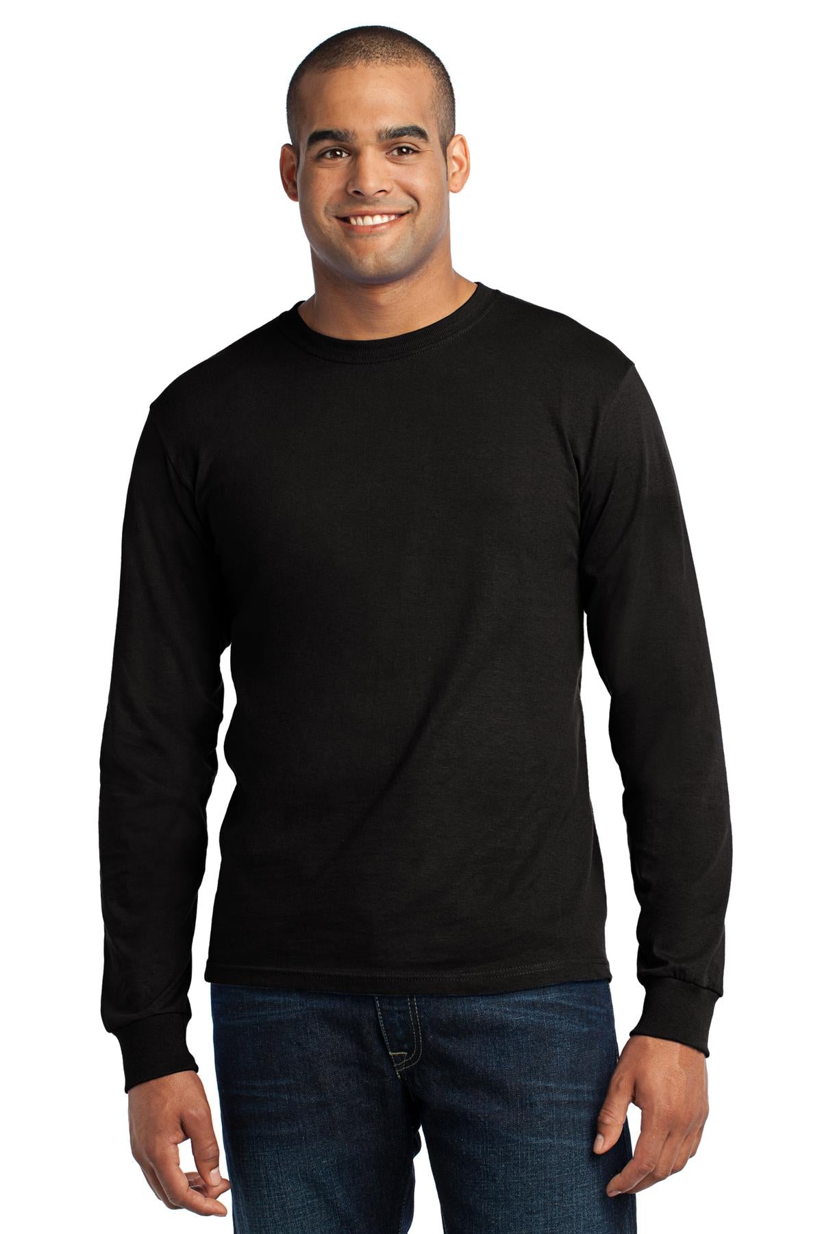 Port & Company - Adult Long Sleeve All-American Tee Mens Apparel Shirts & Tops