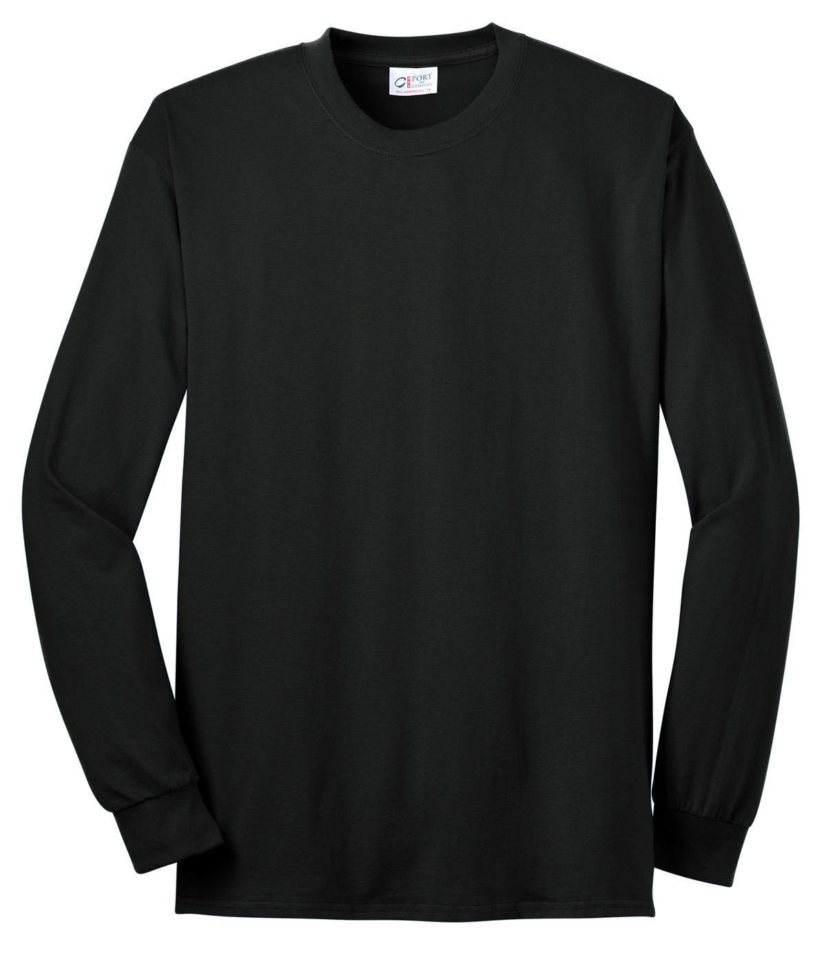 Port & Company - Adult Long Sleeve All-American Tee Mens Apparel Shirts & Tops