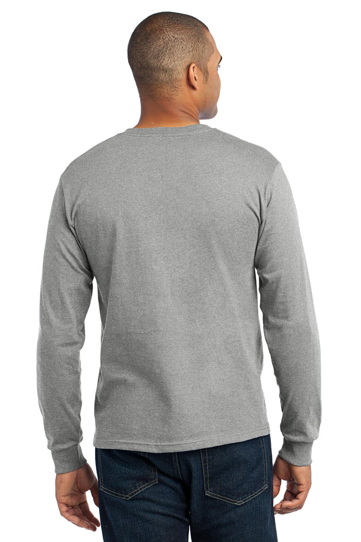 Port & Company - Adult Long Sleeve All-American Tee Mens Apparel Shirts & Tops