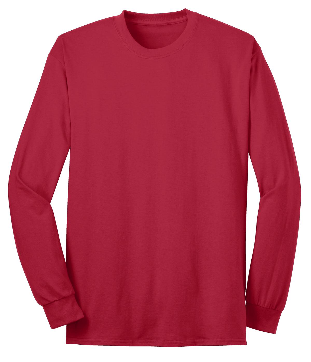 Port & Company - Adult Long Sleeve All-American Tee Mens Apparel Shirts & Tops