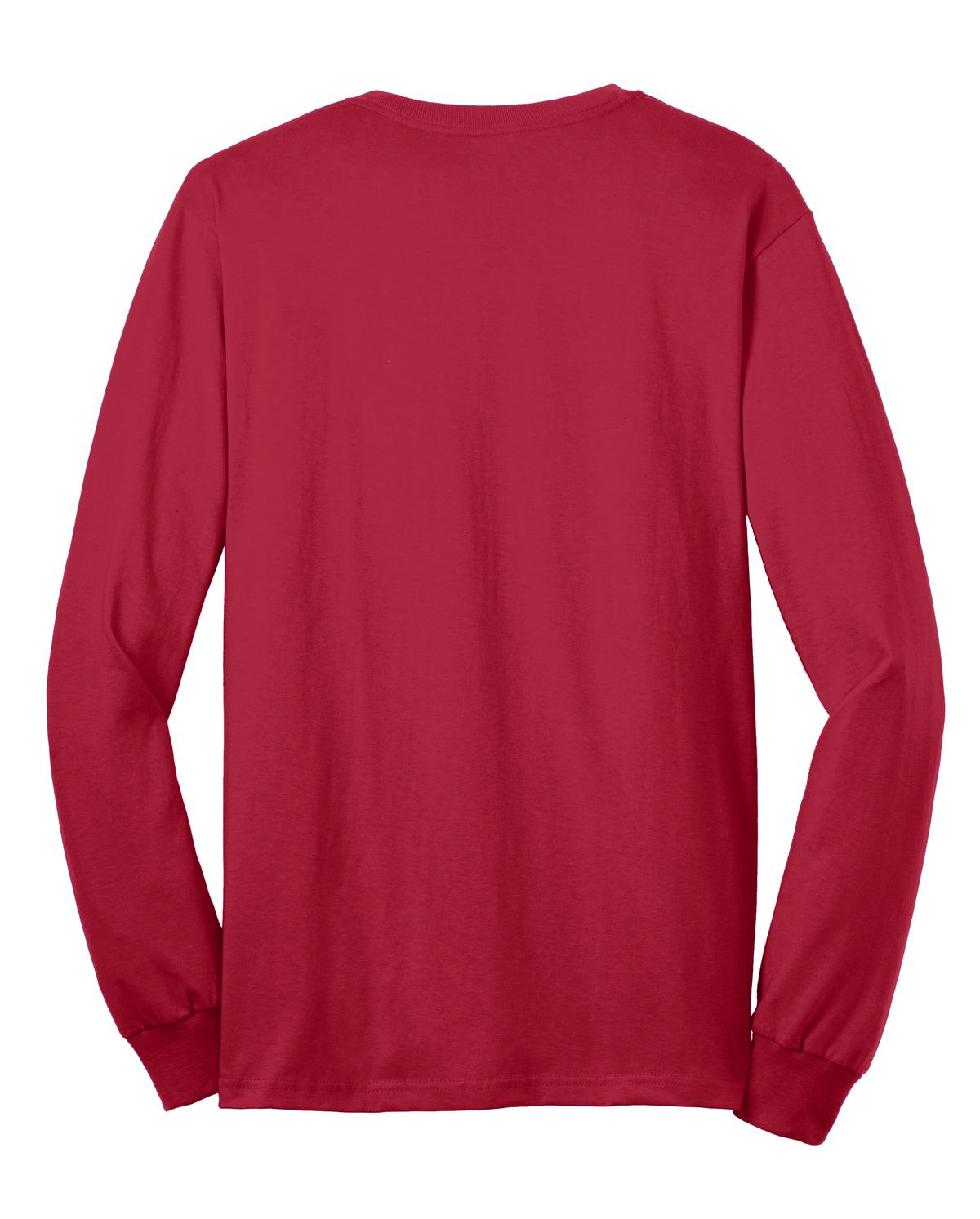 Port & Company - Adult Long Sleeve All-American Tee Mens Apparel Shirts & Tops