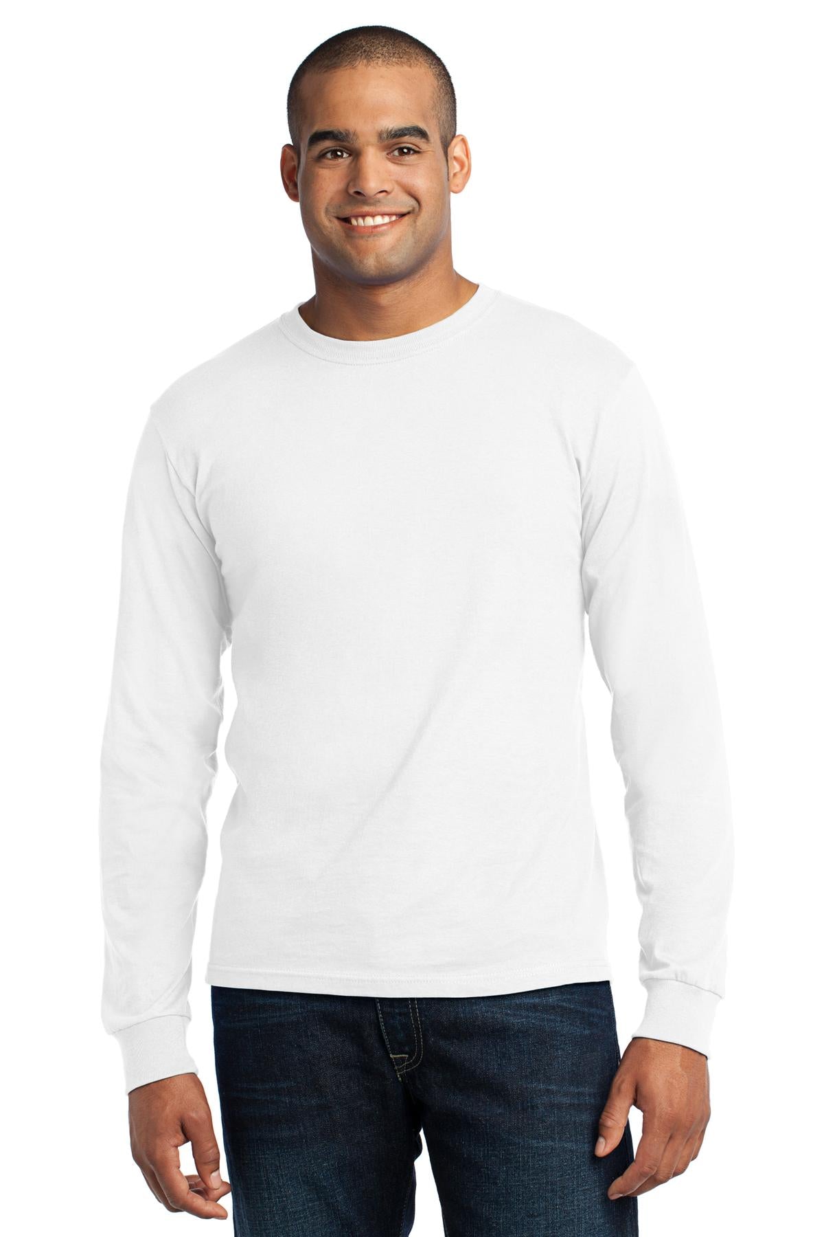 Port & Company - Adult Long Sleeve All-American Tee Mens Apparel Shirts & Tops
