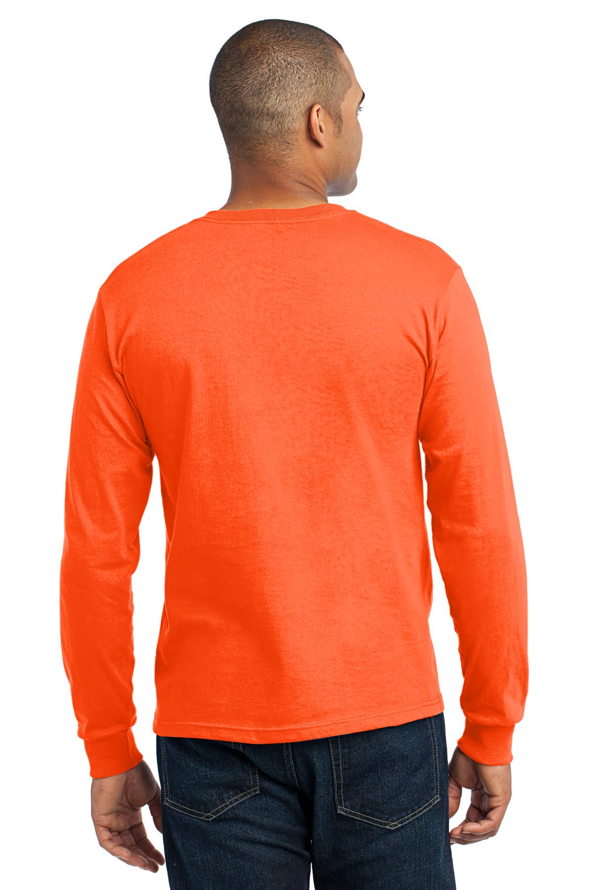 Port & Company - Adult Long Sleeve All-American Tee Mens Apparel Shirts & Tops