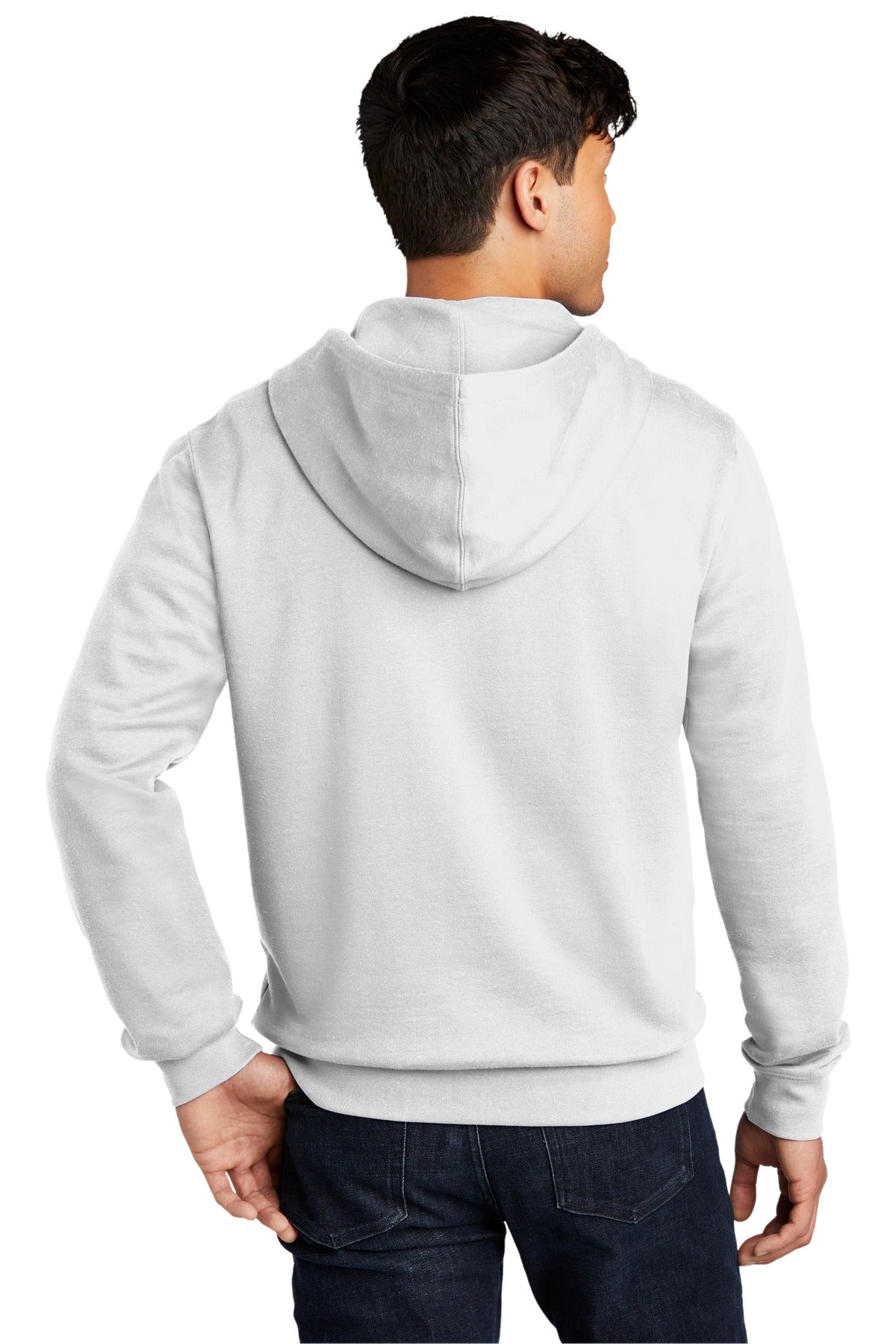 District Men's V.I.T.Fleece Full-Zip Hoodie DT6102 1 of 2 Mens Apparel Sweatshirts & Fleece