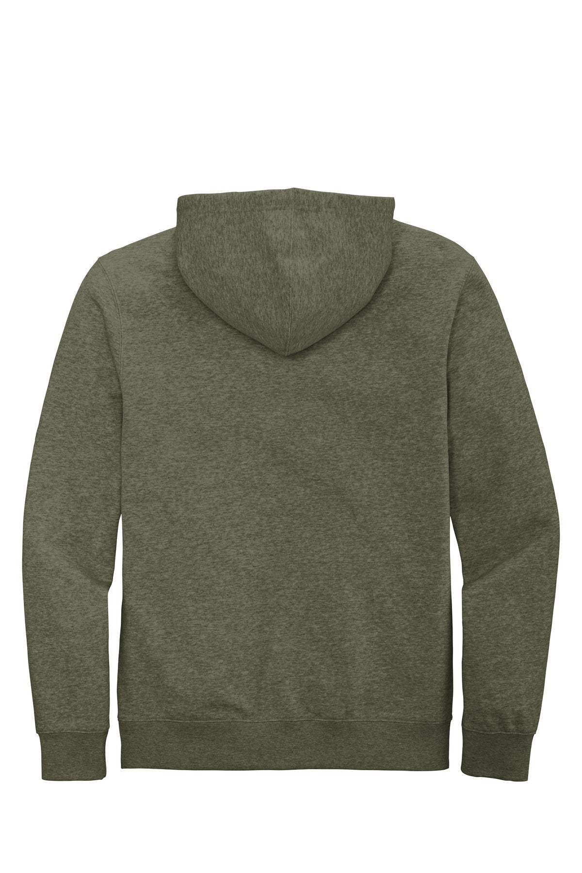 District Men's V.I.T.Fleece Full-Zip Hoodie DT6102 1 of 2 Mens Apparel Sweatshirts & Fleece