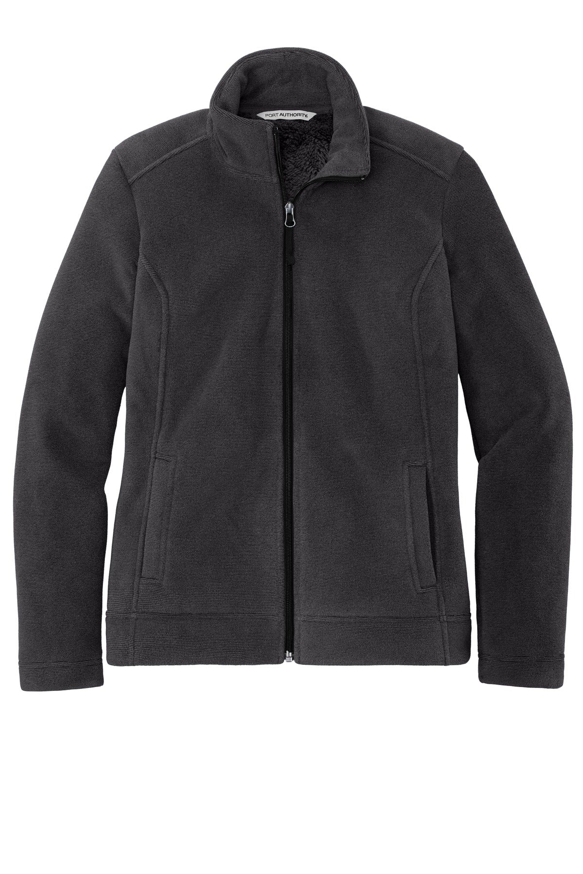 Port Authority Ladies Ultra Warm Brushed Fleece Jacket. L211 Womens Apparel Jackets & Vests