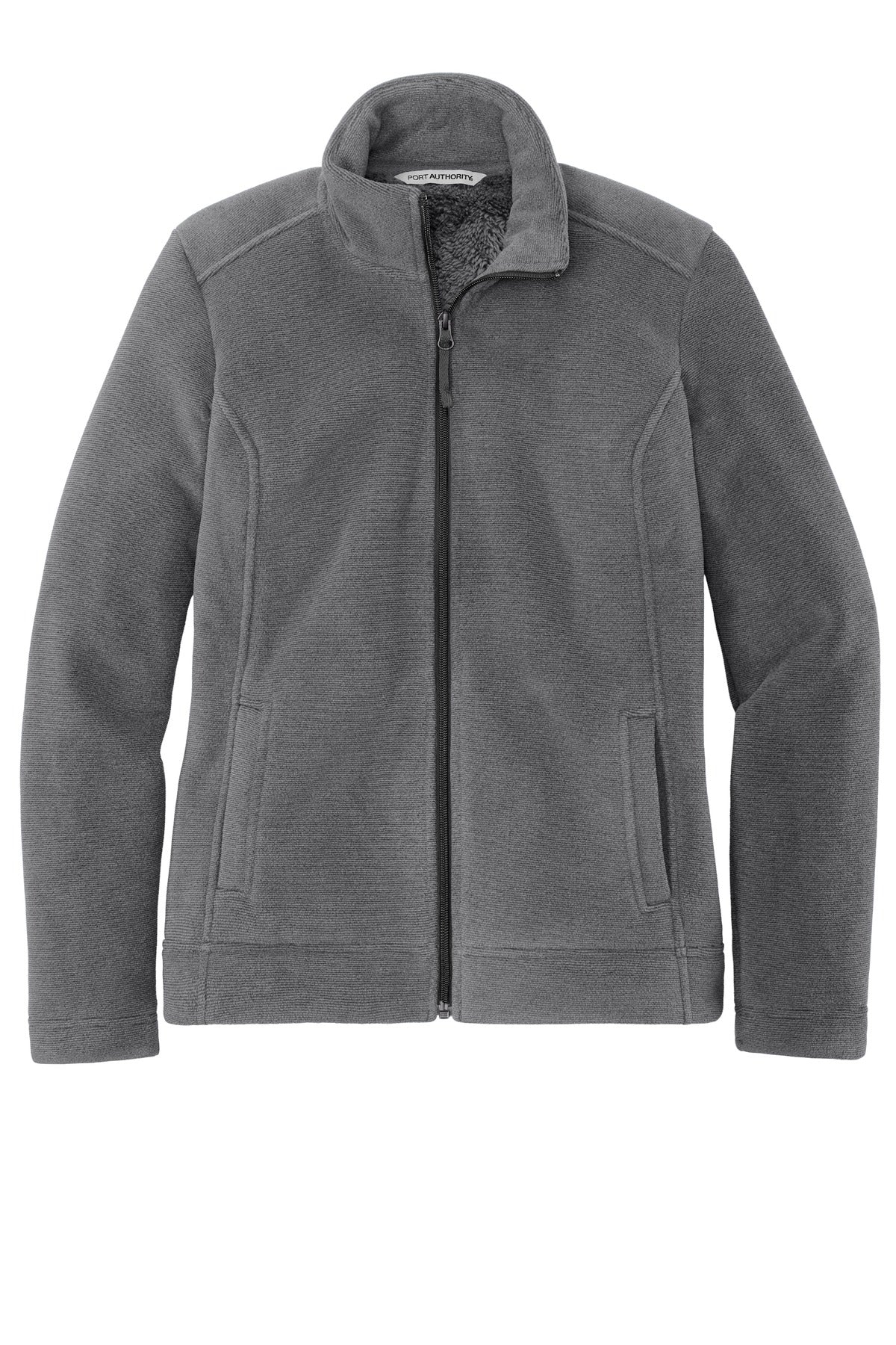 Port Authority Ladies Ultra Warm Brushed Fleece Jacket. L211 Womens Apparel Jackets & Vests