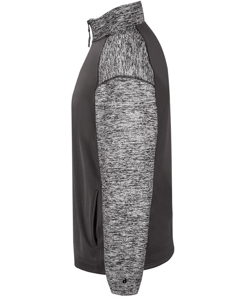 Badger Sport Men's Blend Sport Fleece 1/4 Zip Pullover Badger