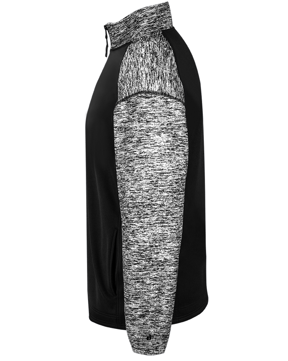 Badger Sport Men's Blend Sport Fleece 1/4 Zip Pullover Badger